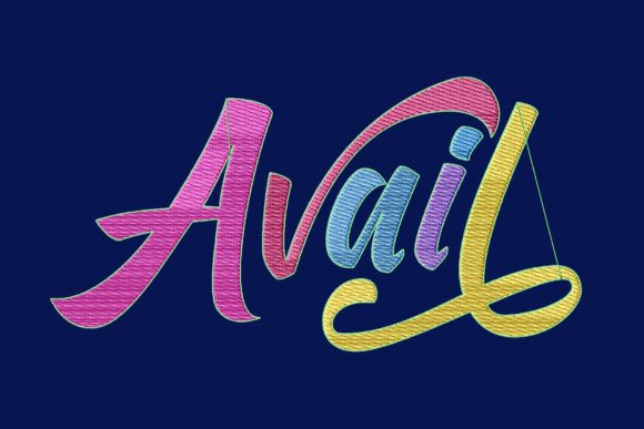 Avail Elegant Lettering Review for Embroidery Projects