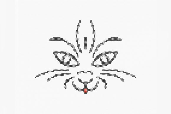 Cat Face Cross Stitch Design Review