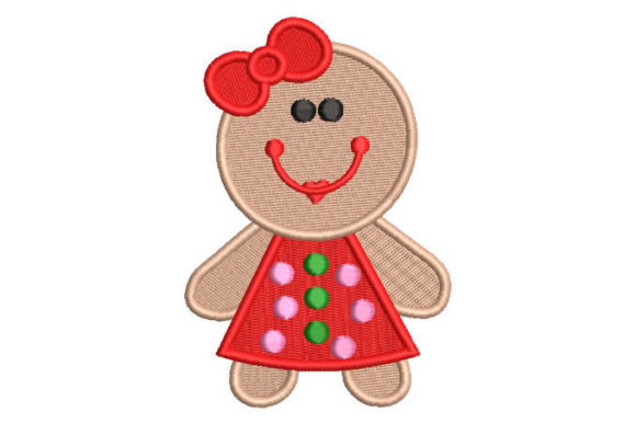 Christmas Cookie Character Embroidery Review