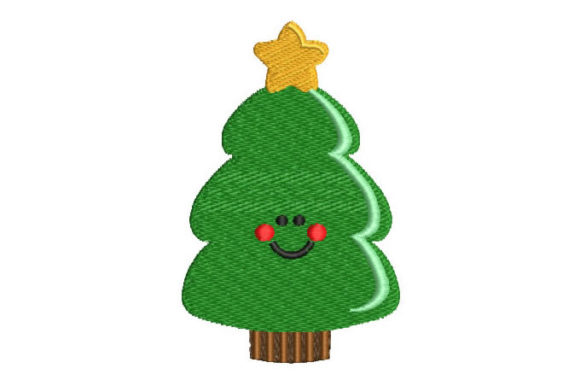 Christmas Tree Face Embroidery Review