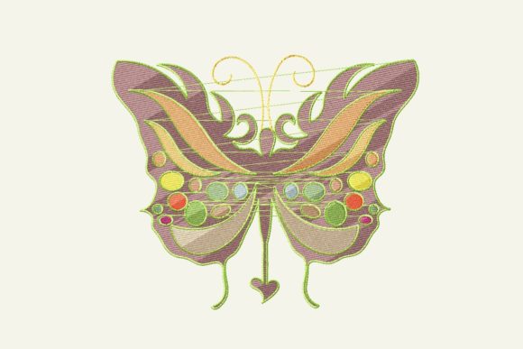 Cute Fall Butterfly Embroidery Review