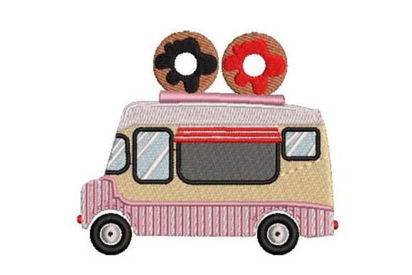 Donut Truck: A Sweet Addition to Your Embroidery Projects