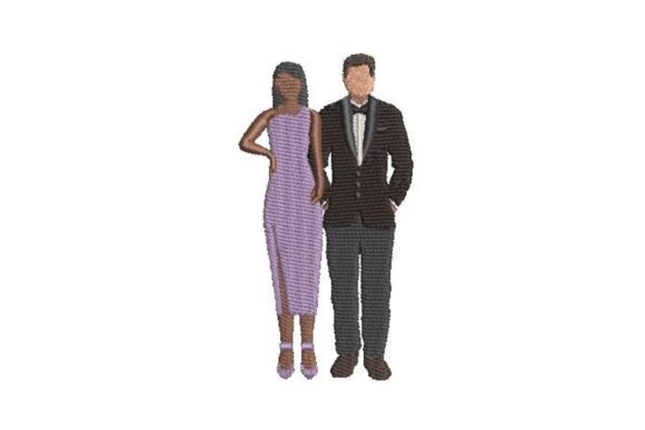 Faceless Prom Couple Embroidery Review