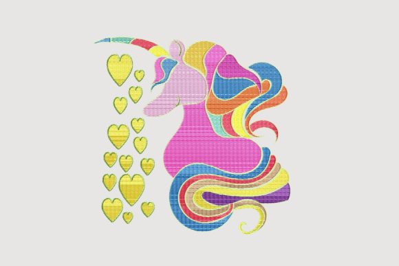 Fall in Love Unicorn Embroidery Review