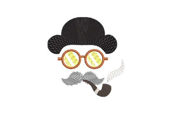 Gentleman Smoking a Pipe Embroidery Review