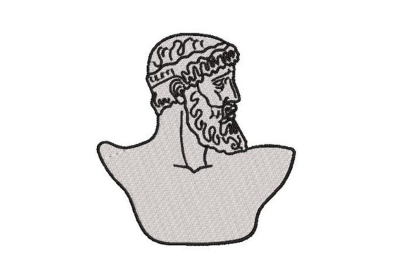 Greek Statue of a Man Embroidery Review