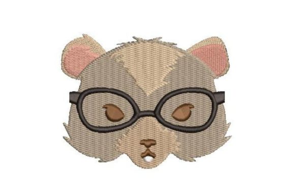 Hipster Gerbil Embroidery Design Review