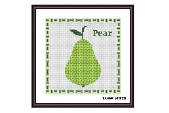 Pear Ornament Kitchen Fruit Cross Stitch Review