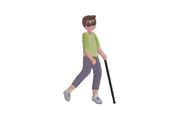 Person with Vision Impairment Embroidery Review