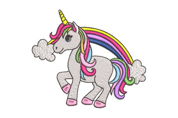 Pony Unicorn with Rainbow Embroidery Review