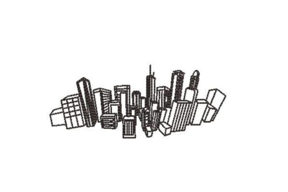 Skyline of an Imaginary City Embroidery Review