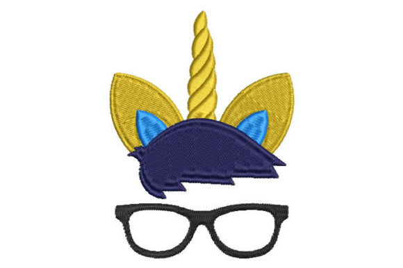Unicorn Face with Glasses Embroidery Review